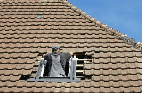 Pose de velux à Gétigné